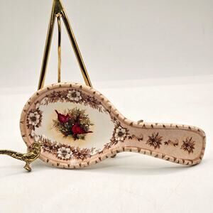 Cracker Barrel Cardinals Holiday Spoon Rest